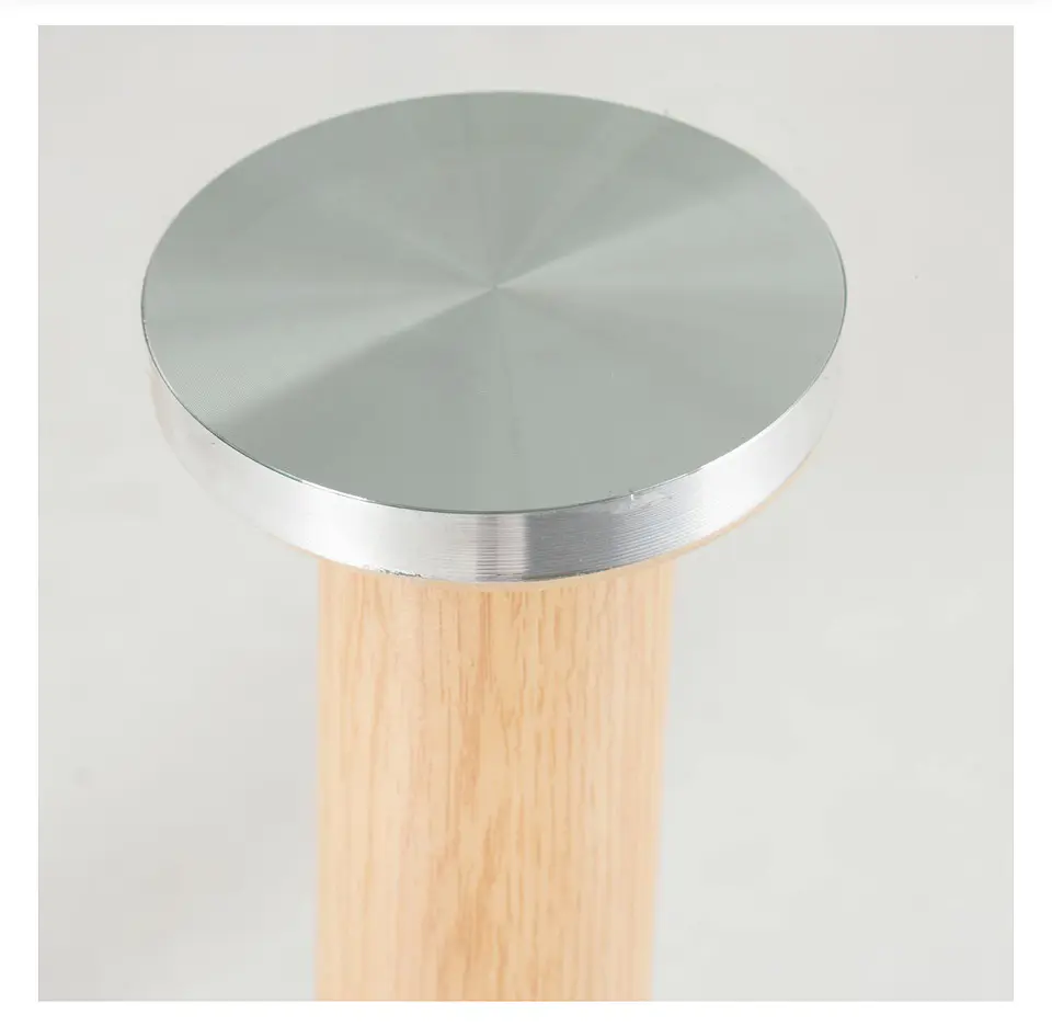 Mesa Eames rectangular de vidrio 140x80x75cm 3