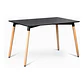 Set Juego de Comedor Mesa Rectangular 120x80cm + Sillas Oak Acolchadas - Miniatura 11
