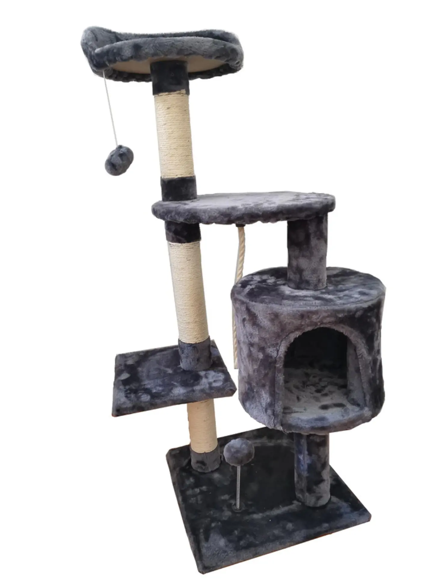 Árbol de juego para gatos Dark Grey (Pequeño) 1
