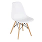 Comedor Redondo Tulip Blanco 80cm + 4 Sillas Eames Clásicas Blanco - Miniatura 7