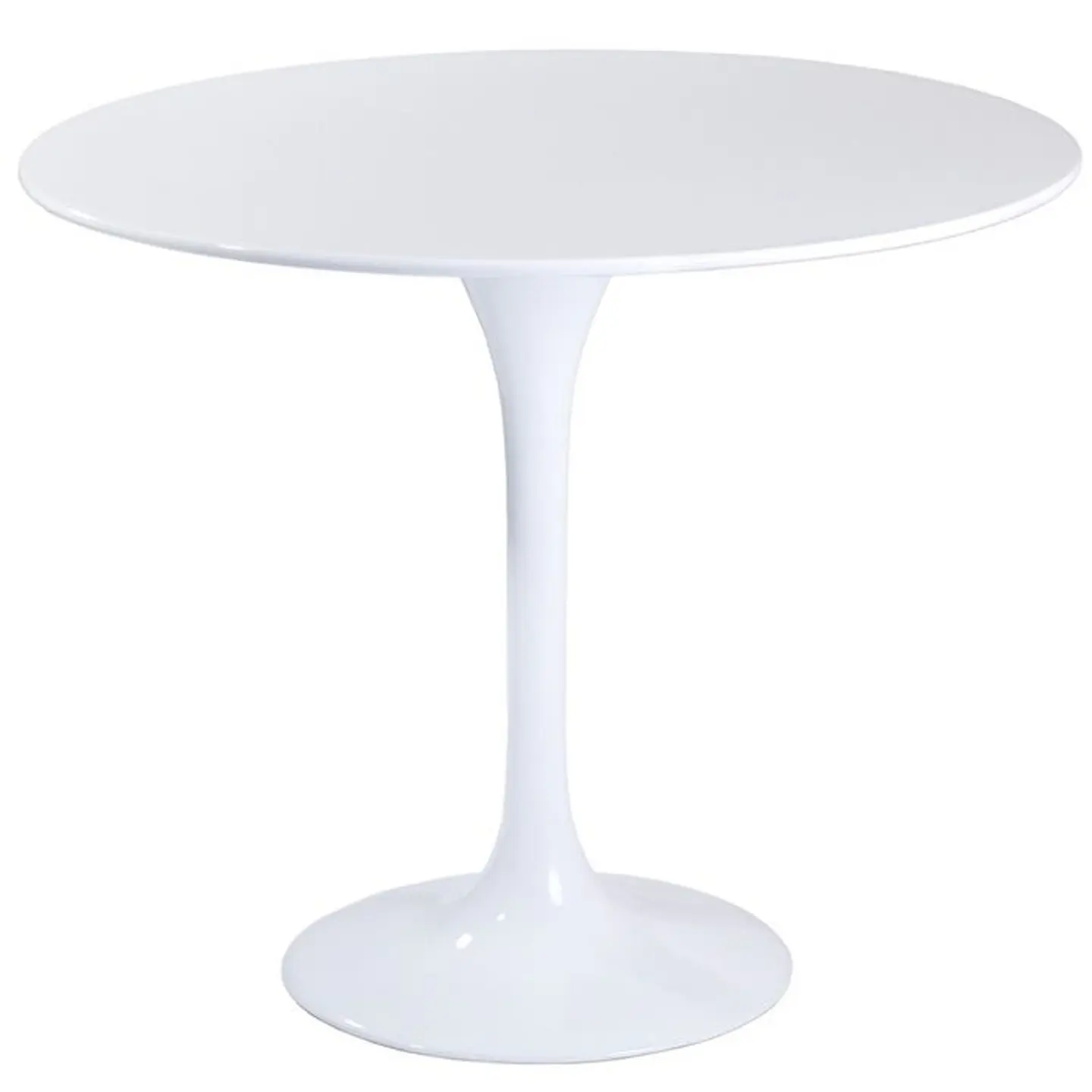 Comedor Redondo Tulip Blanco 80cm + 4 Sillas Eames Oak Blanco o Gris 4
