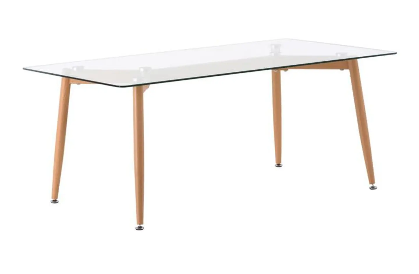Mesa de centro Brook de vidrio 110x60x45cm 1