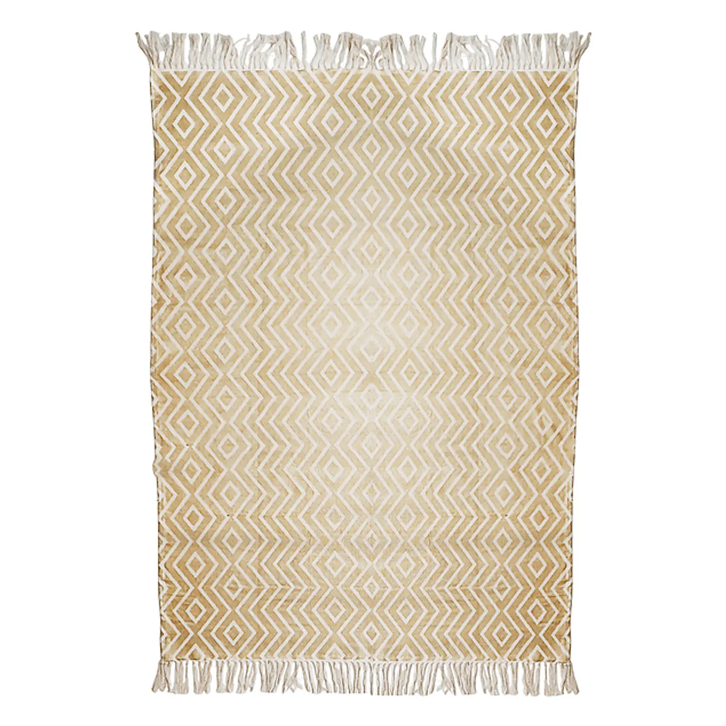 Alfombra Kelim Cotton Gold 160x230 Cm  1