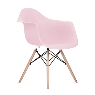 Butaca Eames Rosado 