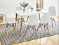 Set Juego de Comedor Mesa Eames Rectangular 120x80cm + Sillas Eames Clásicas - Miniatura 5