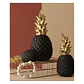 Piña Decorativa Negro- Dorado - Miniatura 2