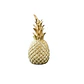 Piña Decorativa Dorada - Miniatura 1