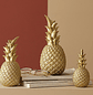 Piña Decorativa Dorada - Miniatura 2