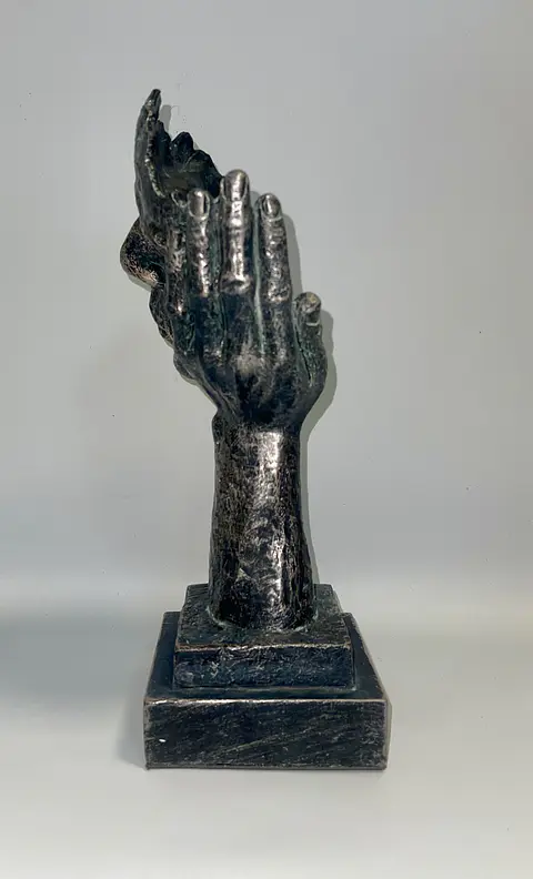 Estatua Mascara Atlantis 12,5x12x31cm