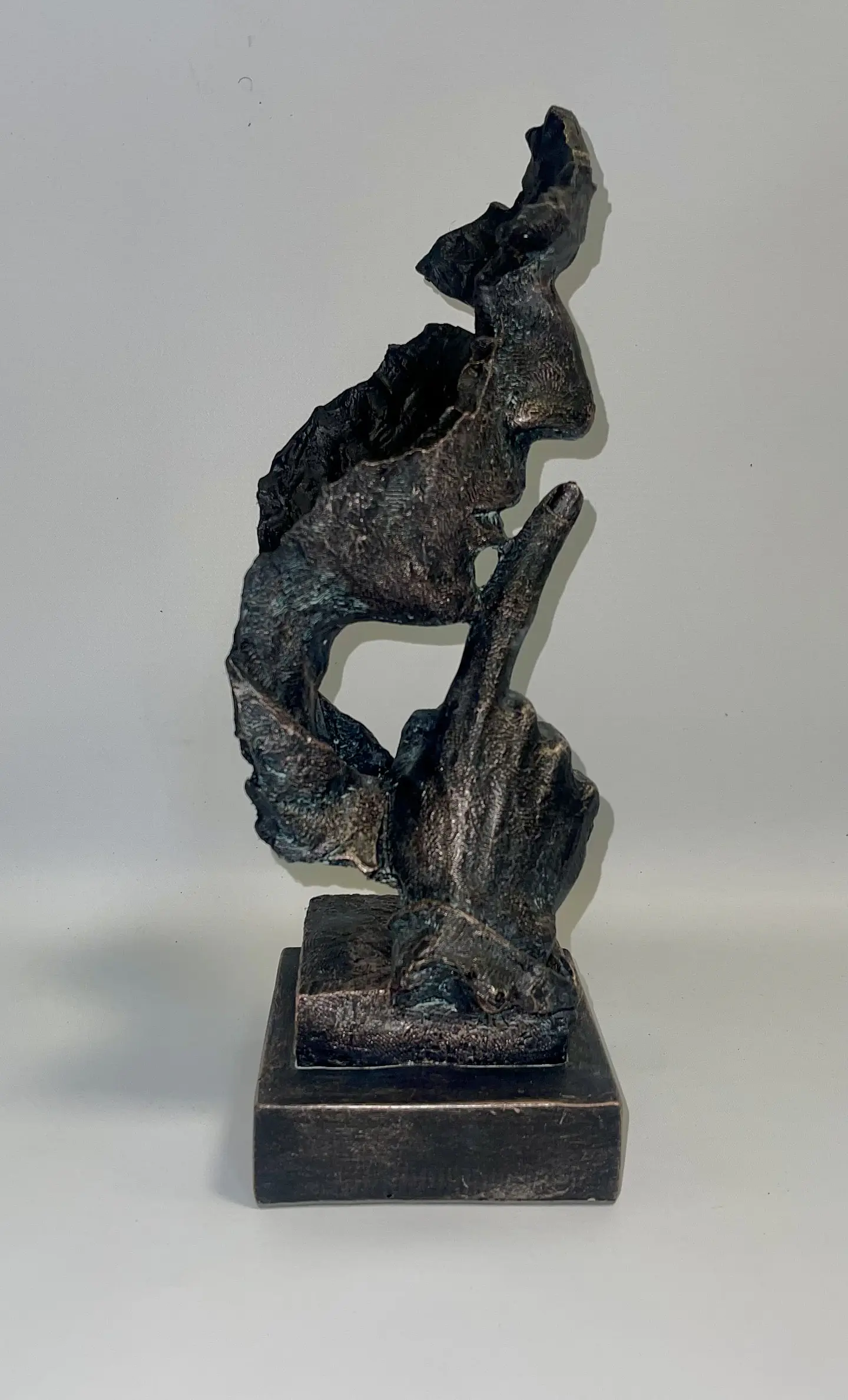 Estatua Mascara Gladiador 12,5x12x31cm 4
