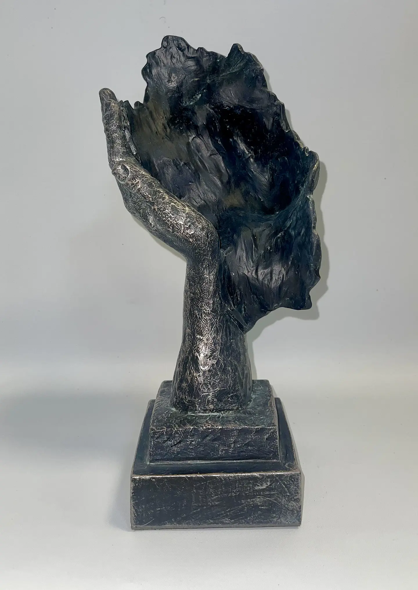 Estatua Mascara Atlantis 12,5x12x31cm 5