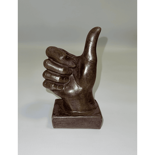 Estatua Mano Positiva 16x8,5x6,5cm 