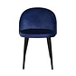 Silla Velvet Respaldo Liso Base Negro  - Miniatura 7