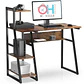 Escritorio Rack Oak steel Wood - Miniatura 1