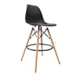 Taburete Eames Negro 69cm - Miniatura 1