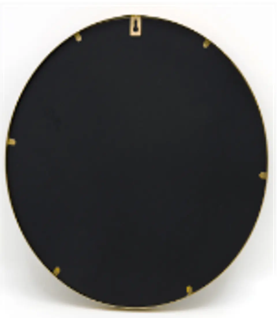 Espejo Redondo Esparta 80cm Diámetro Oro  2