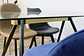 Mesa Oh Metal Steel rectangular de vidrio 140x80x75cm - Miniatura 11
