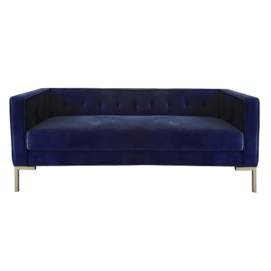 Sofá Luxury Azul Eléctrico