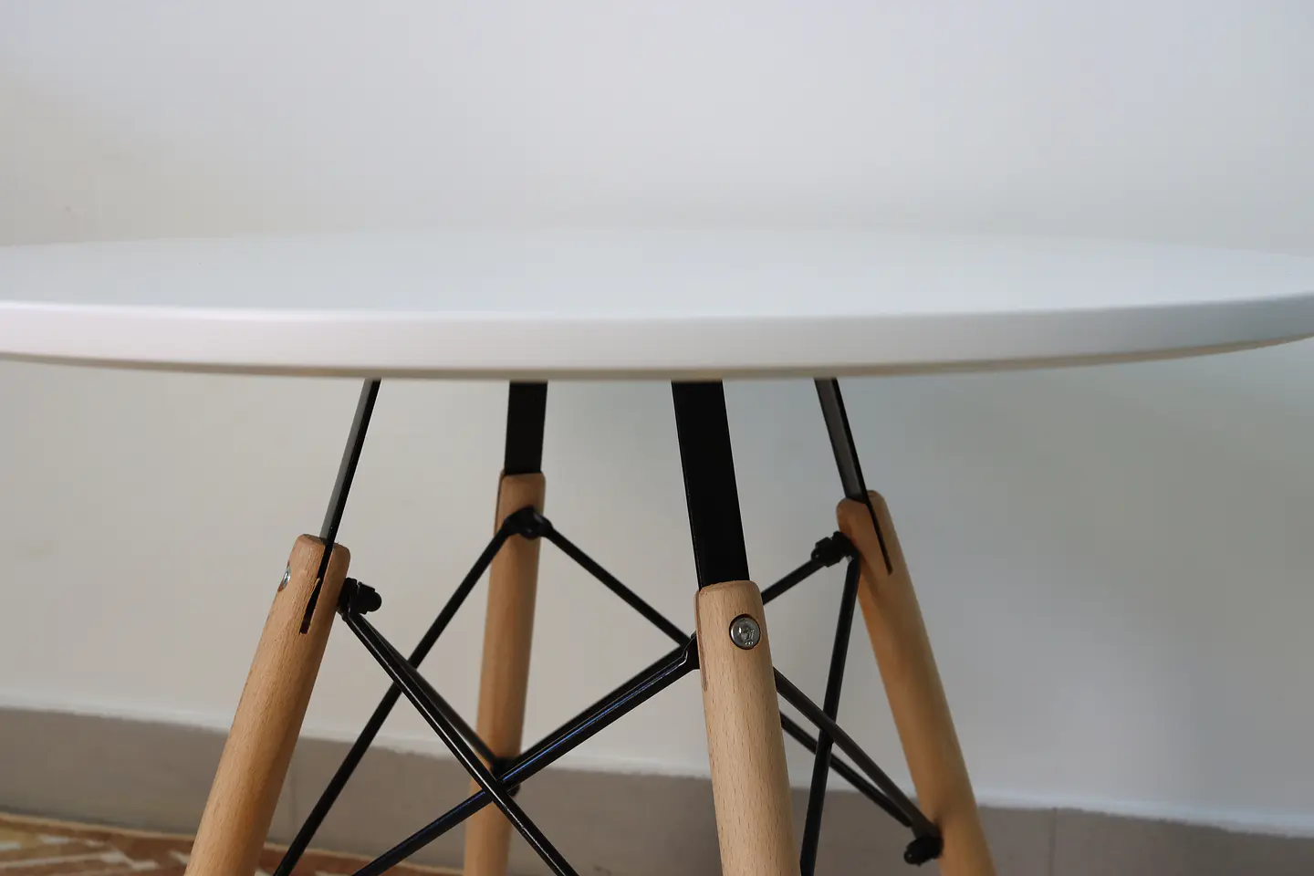 Mesa Redonda Infantil para Niños - Estilo Eames 60cm 5