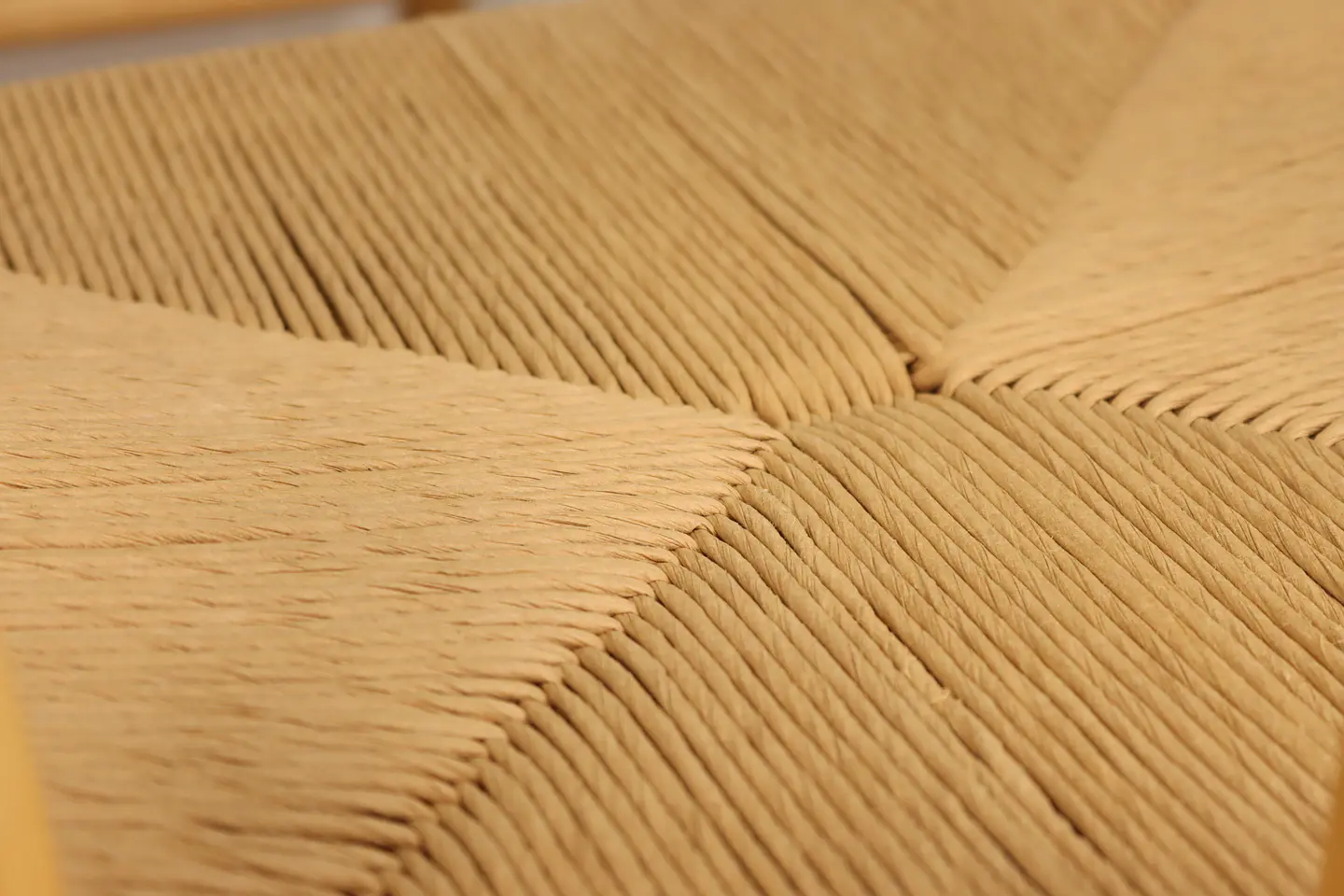 Set de Comedor Mesa Tulip Redonda 100cm Blanca + 4 Sillas Wishbone Natural  8