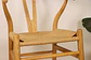 Set de Comedor Mesa Tulip Redonda 100cm Blanca + 4 Sillas Wishbone Natural  - Miniatura 10