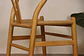 Set de Comedor Mesa Ohmioh Redonda 120cm Cubierta Vidrio + 4 Sillas Wishbone Natural  - Miniatura 15