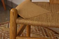 Set de Comedor Mesa Ohmioh Redonda 120cm Cubierta Vidrio + 4 Sillas Wishbone Natural  - Miniatura 17