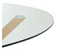 Set de Comedor Mesa Ohmioh Redonda 120cm Cubierta Vidrio + 4 Sillas Wishbone Natural  - Miniatura 19