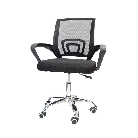 Silla de Oficina Ergonomica Negro 