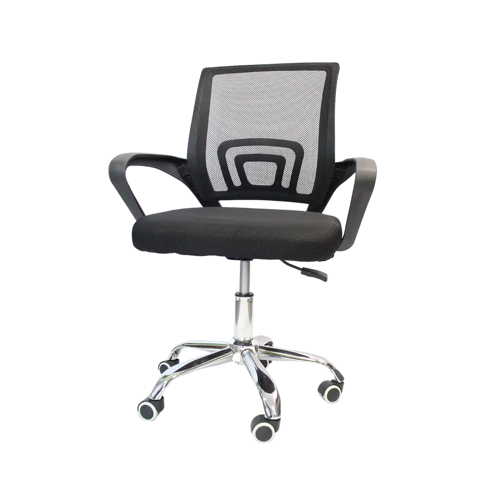 Silla de Oficina Ergonomica Negro  1