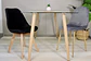 Silla Eames Tulip Velvet Acolchada - Miniatura 7