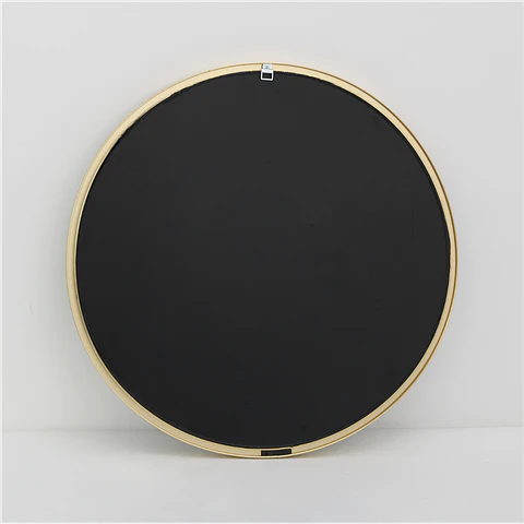 Espejo Redondo Negro Heritage 65cm (3D)