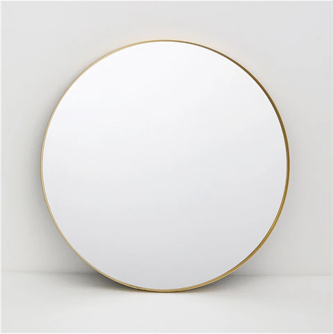 Espejo Redondo Dorado Heritage 65cm