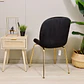 Silla Berta Velvet Base Dorada - Miniatura 10