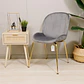 Pack de 2 Sillas Berta Velvet Base Dorada - Miniatura 3