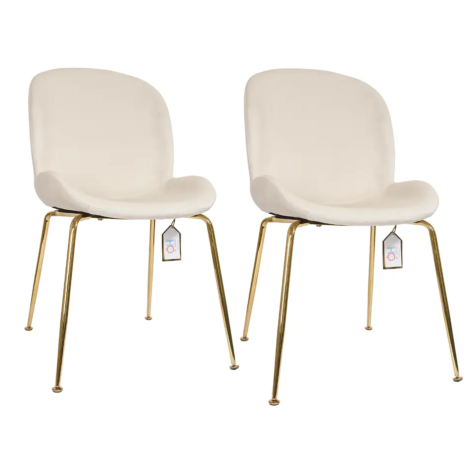 Pack de 2 Sillas Berta Velvet Base Dorada 11