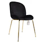 Silla Berta Velvet Base Dorada - Miniatura 11