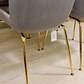 Juego de Comedor Rectangular Vidrio 120x80cm + 4 Sillas Berta  - Miniatura 7