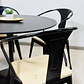 Comedor Redondo Tulip Negro 100cm + 4 Sillas Tolix Pierre - Miniatura 3