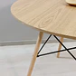 Comedor Redondo Eames Wood 100cm + 4 Sillas Tolix Pierre - Miniatura 6
