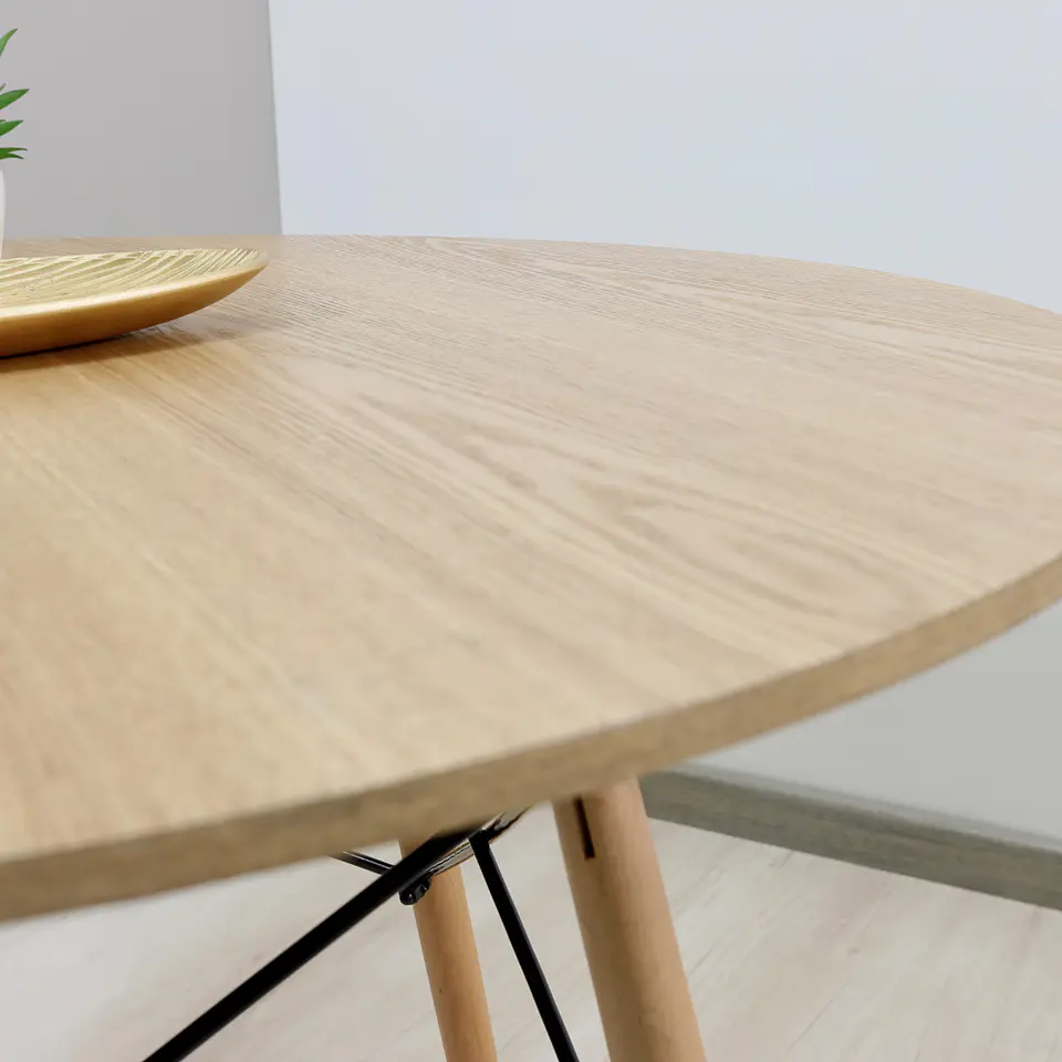 Mesa Eames Redonda 100cm de Diámetro 8