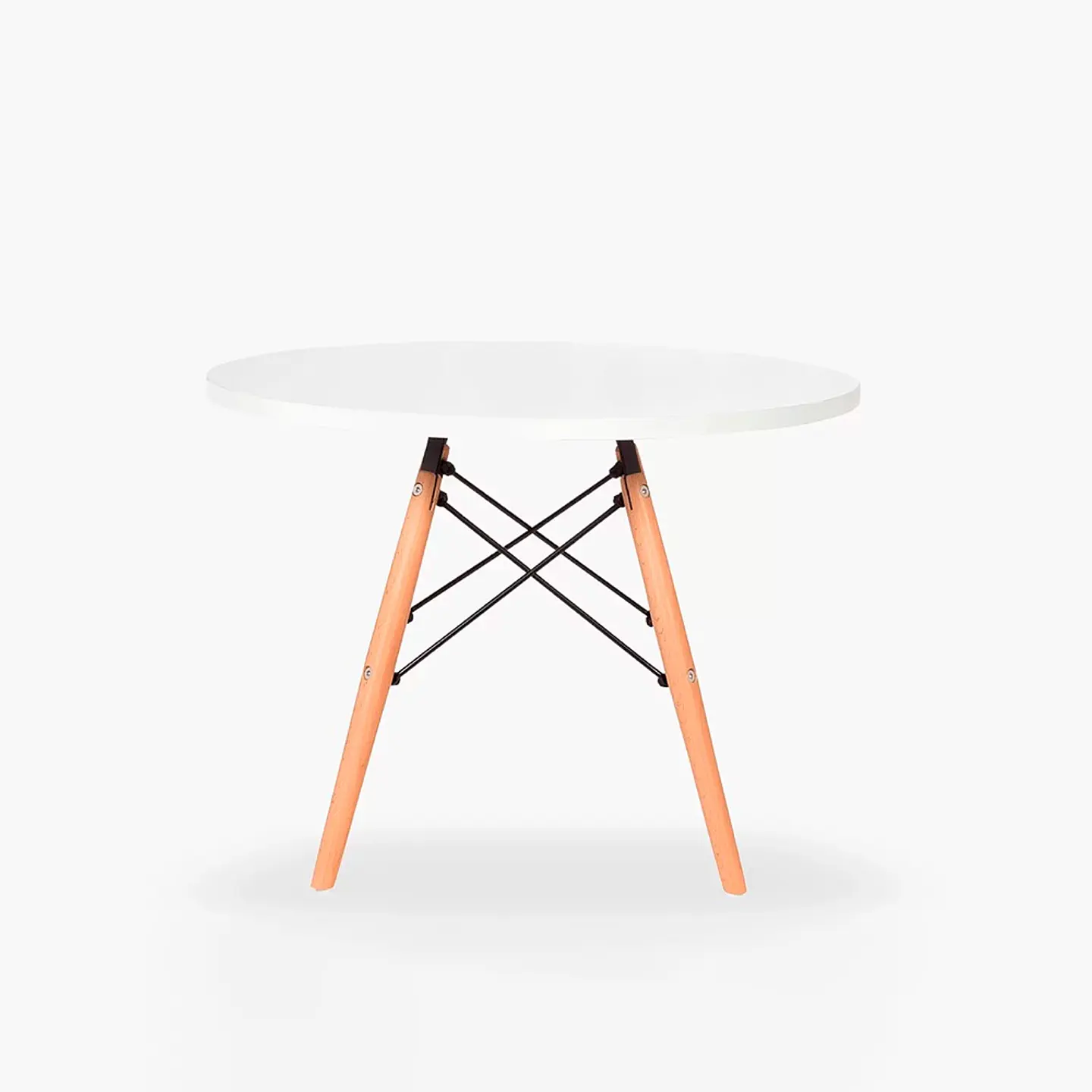 Mesa Redonda Infantil para Niños - Estilo Eames 60cm 2