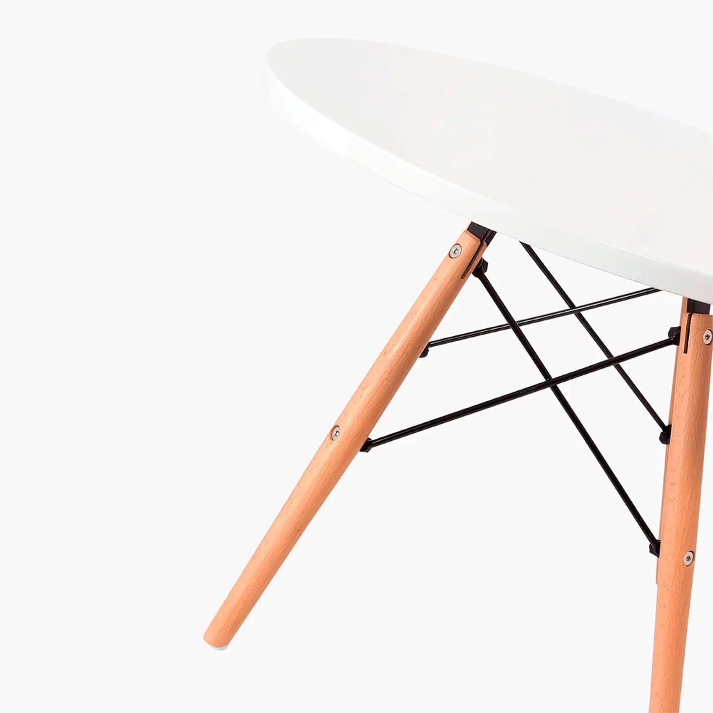 Mesa Redonda Infantil para Niños - Estilo Eames 60cm 8