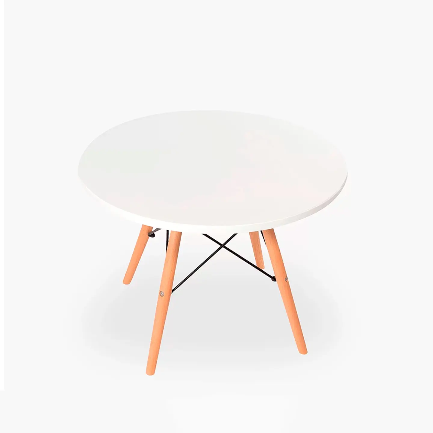 Mesa Redonda Infantil para Niños - Estilo Eames 60cm 1