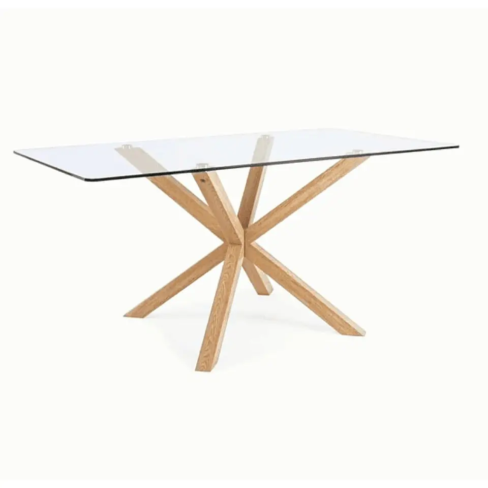 Mesa Ohmioh Rectangular de Vidrio - (140x80cm, 160x80cm) 2