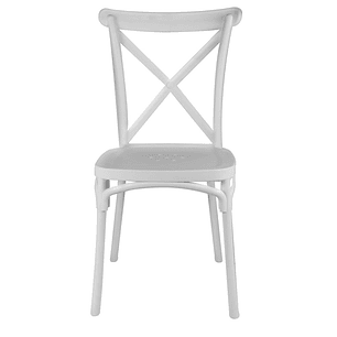 Silla Crossback Basic Blanco 