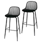 Taburete Tropea Negro 77cm  - Miniatura 3