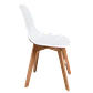 Pack 4 Sillas Eames Tulip Blanco  - Miniatura 4