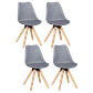 Pack 4 Sillas Eames Tulip Acolchadas  - Miniatura 3