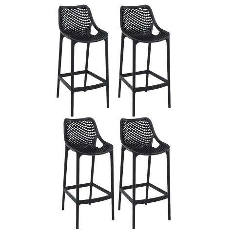 Pack 4 Taburetes Euro Basic 75cm 